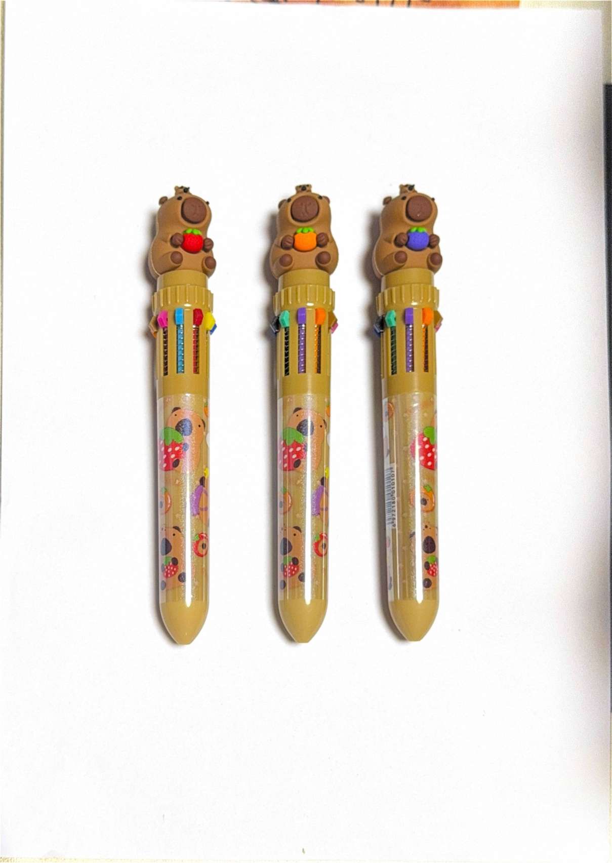 capybara multi-color pen